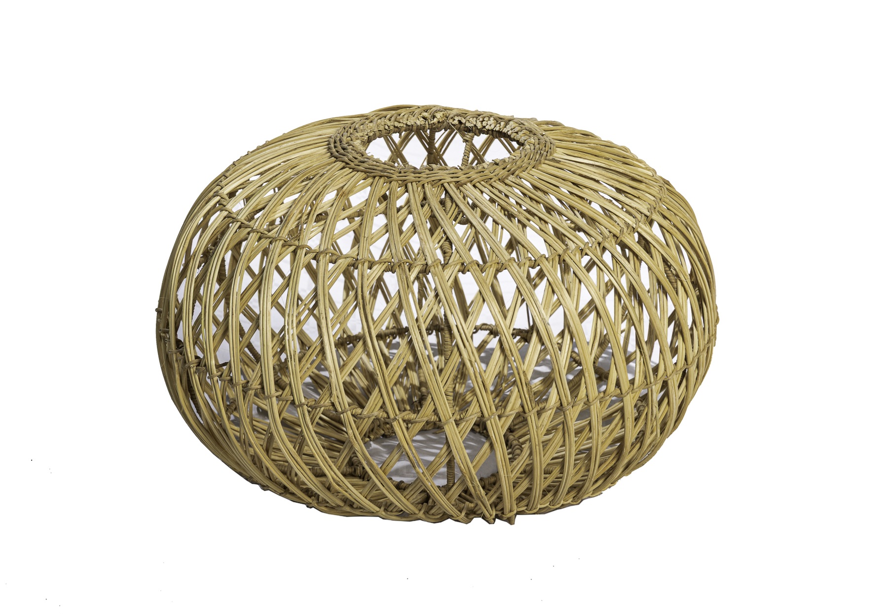 LAMPUNVARJOSTIN Malawi, Pyöreä kurpitsa / LAMP SHADE Malawi, Round pumpkin